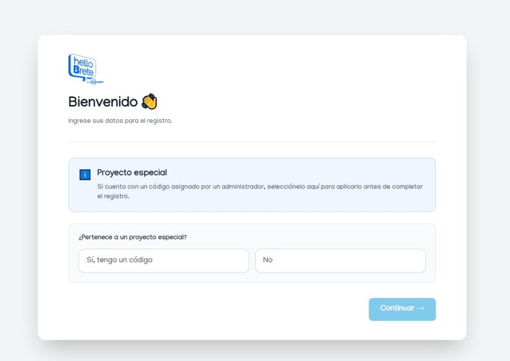 codigo hello brete