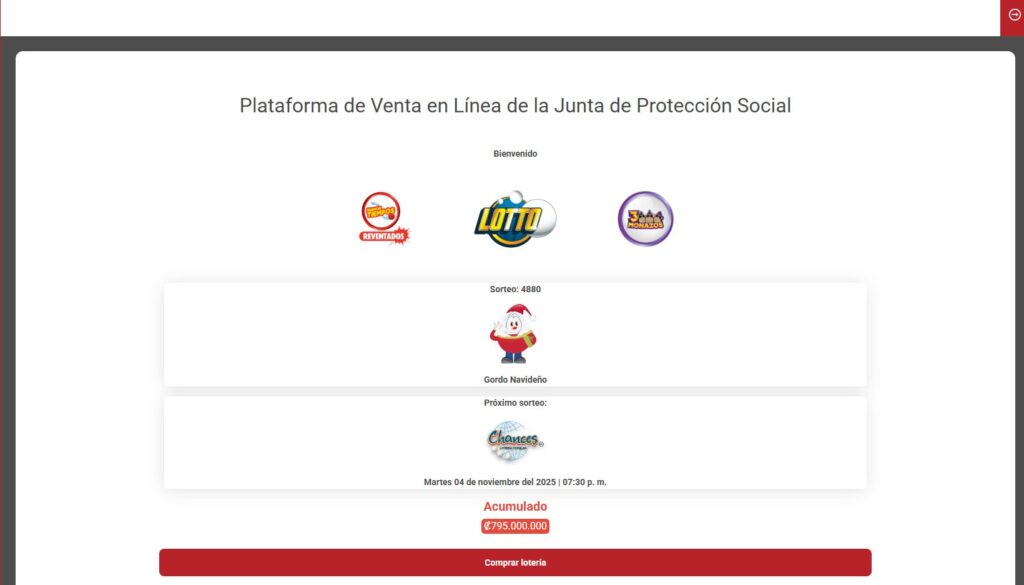 comprar loteria jps