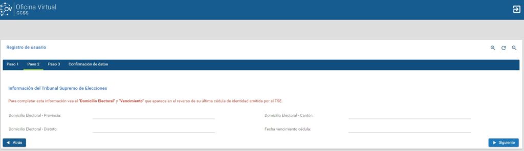 registro ccss