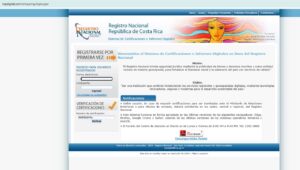registro nacional de costa rica