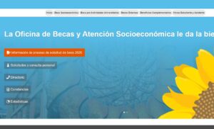 solicitar beca UCR